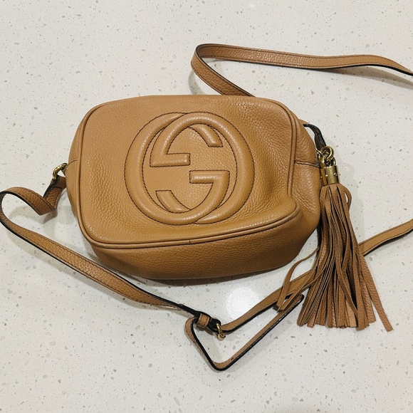 Gucci Leather Crossbody - Picture 1 of 12